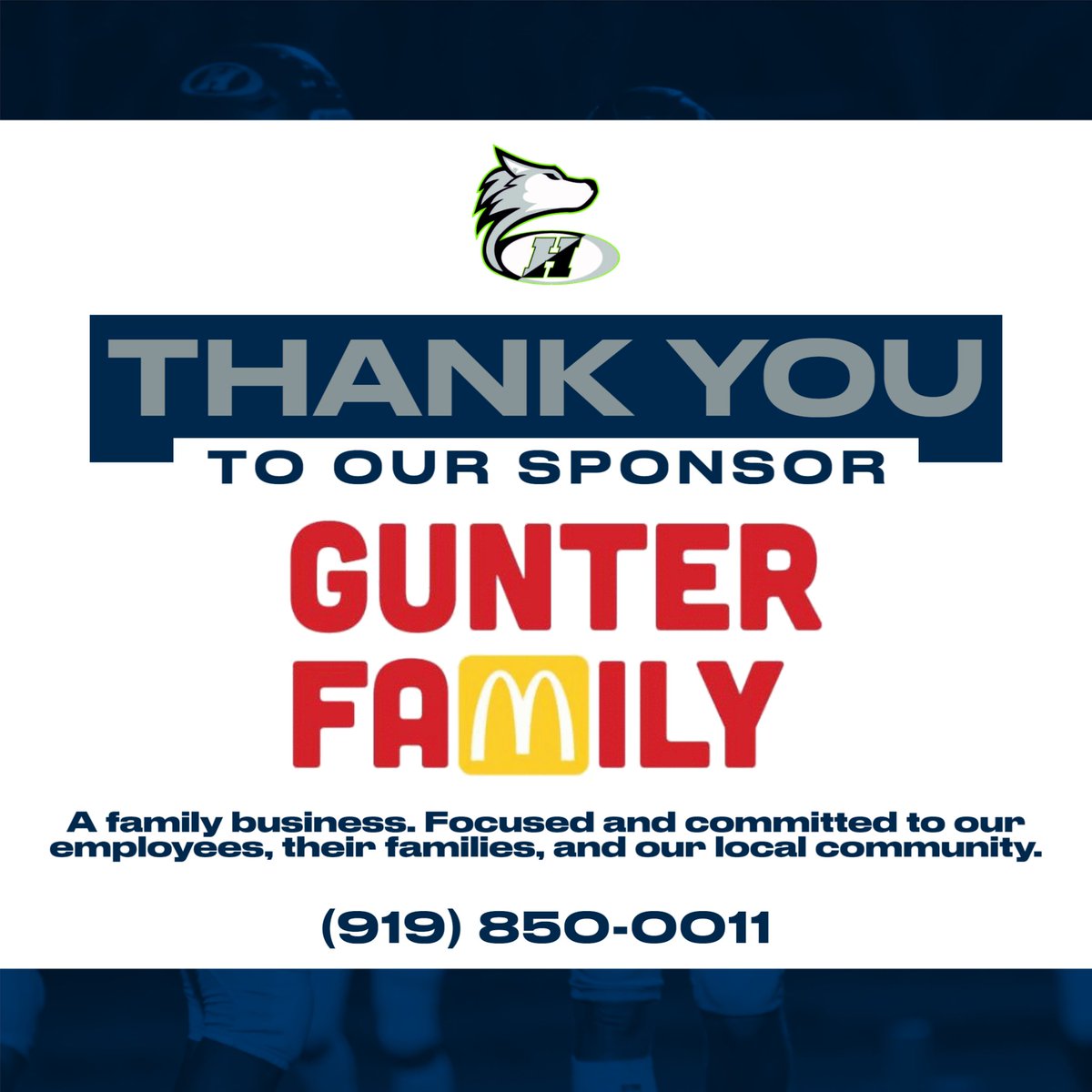 Husky_Sports's tweet photo. 🚨SPONSORSHIP ALERT🚨 Welcome back GUNTER FAMILY MCDONALDS!  A family business.  Thank you for signing on for the 2024-25 athletic year!  Our athletes and coaches appreciate you!

Focused and committed to our employees, their families, and our local community. https://t.co/RZryWxRXUk