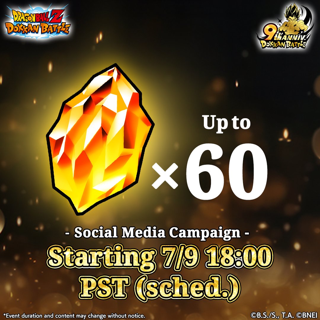 KingTaz_24's tweet photo. Extra Stones thank you Dokkan #Dokkan9thAnniv https://t.co/FajP5mymxS