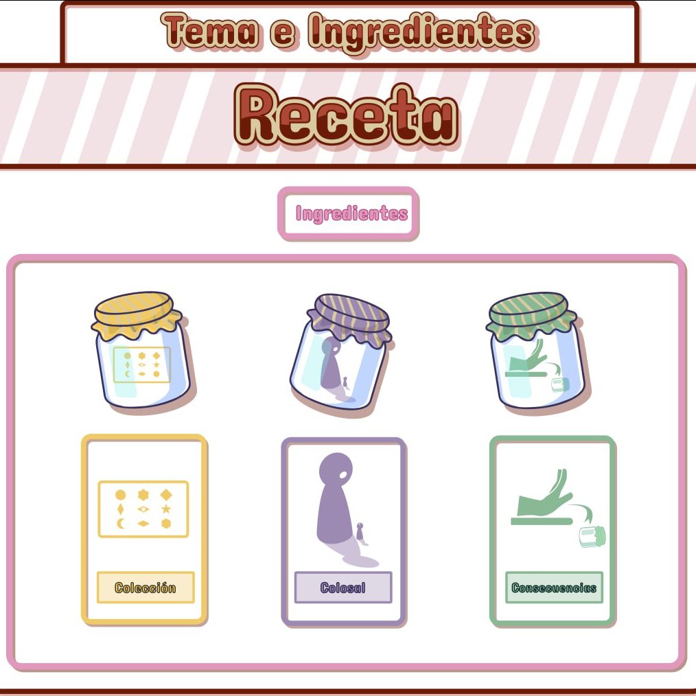 ¡Ya da comienzo la #MermeladaJam3! 🍯🎮

Los ingredientes elegidos son... 

🏅 Colección
🦣 Colosal
🔄 Consecuencias

Lo ideal es usar los 3, pero podéis escoger sólo 1 o 2, y combinarlos como más os guste! 🥗

No olvidéis mostrar avances, estaremos pendientes para compartir! 👀