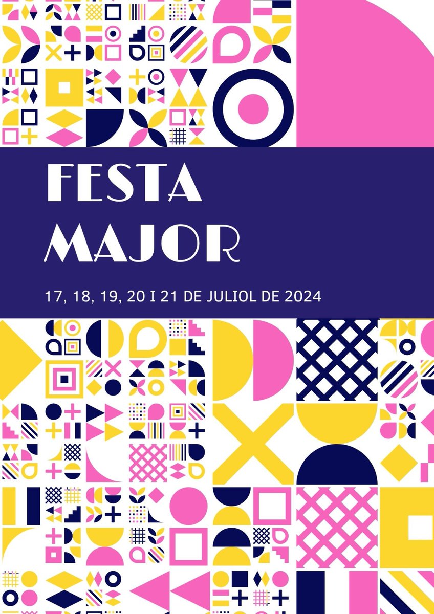 AjCastellsera's tweet photo. Ja falta ben poc per poder celebrar la nostra Festa Major!
Des de la comissió de festes han preparat aquest fantàstic programa que esperem que us faci gaudir.
Aquest any, i pensant amb la calor, amb més dies de festa i més activitats a les nits.
Us esperem del 17 al 21 de juliol! https://t.co/X9mVKXPv9g