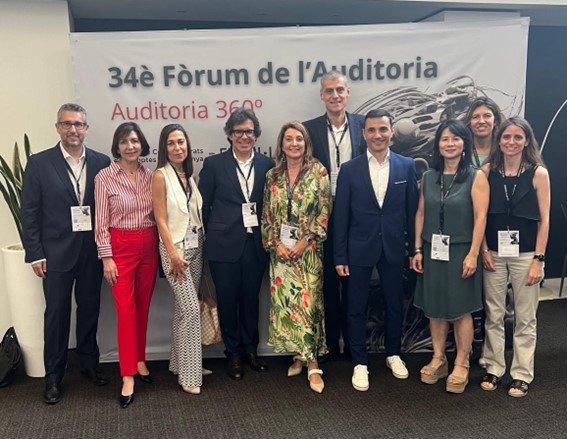 cortesyperez's tweet photo. Un año más C&amp;P (CORTÉS &amp; PÉREZ AUDITORES Y ASESORES ASOCIADOS, S.L.) ha participado y copatrocinado el 34è Fòrum de l’Auditoria organizado CCJCC. https://t.co/EbZevHOkar