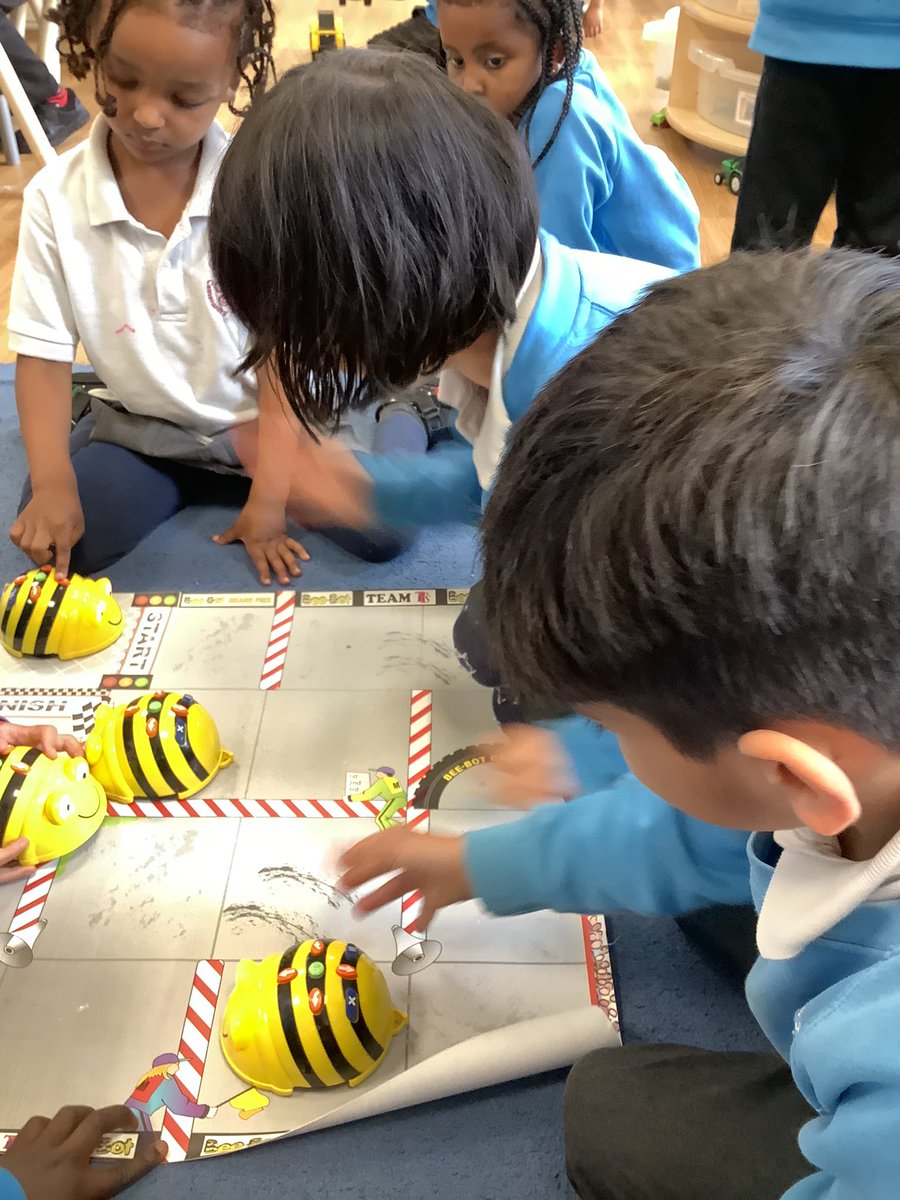 Reception have enjoyed following the map using the Beebots! <a href="/GaskellPrimary/">Gaskell Primary School</a>
