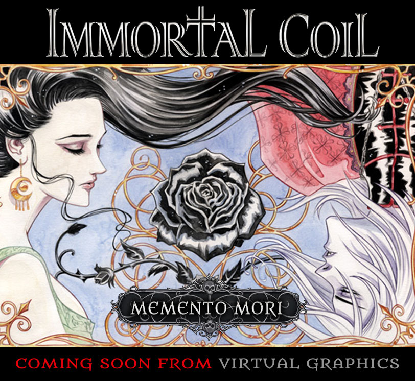 Immortal soulmates Kai fights and Cirice are fighting for their souls against the demon Necrocorvo.  Game and webtoon coming soon...

🖤🖤🖤
Join our Discord: discord.gg/YNDwUEqFmQ

#nft #RPG #GAMES #gamefi #blood #vampires #videogame #immortal #ARPG #webtoon #manga #anime