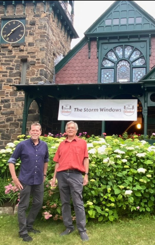 Storm Windows July 11 7:30 pm Historic Grace Memorial Chapel - don’t miss it #americanamusic #livemusic #thestormwindows