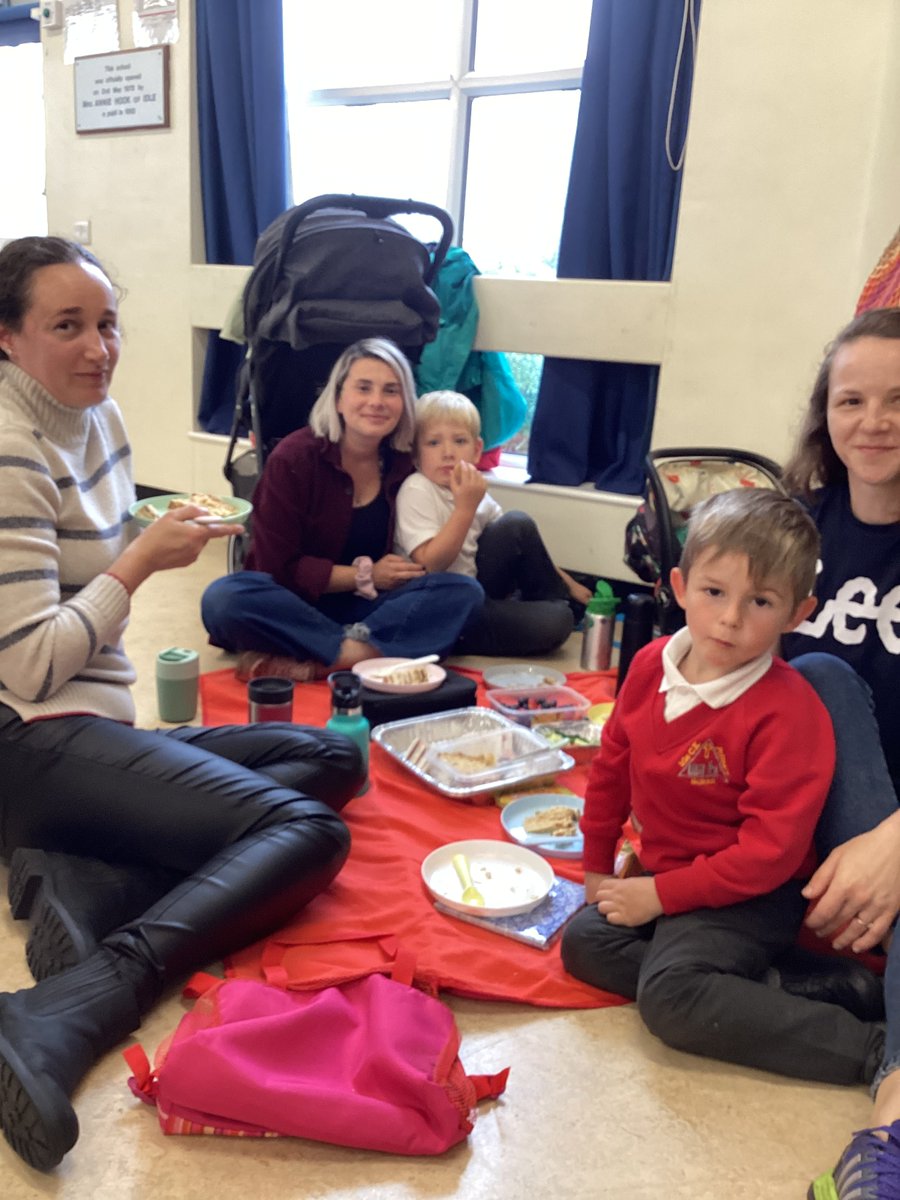 TheIdleCofE's tweet photo. An indoor Reception picnic this afternoon - rain can’t stop the fun! Thank you to all our families for attending! https://t.co/3ndbT5moKH
