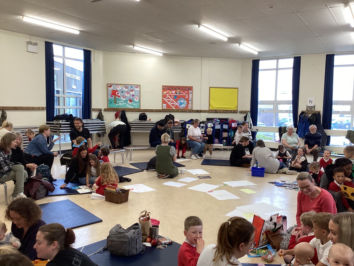An indoor Reception picnic this afternoon - rain can’t stop the fun! Thank you to all our families for attending!