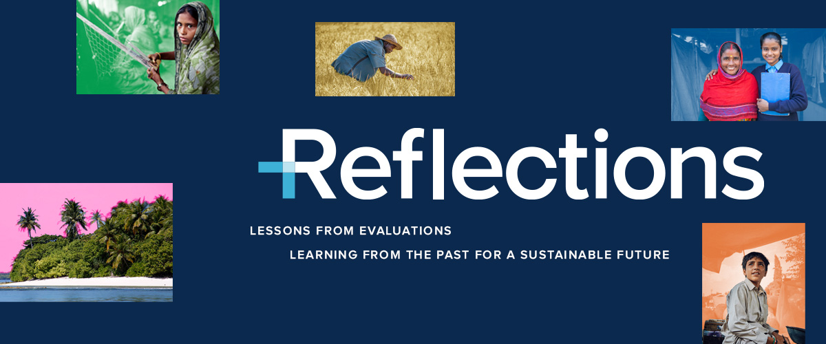 UNDP_Evaluation's tweet photo. Did you know that our Reflections series contains rapid evaluation syntheses on UNDP's work in 25 areas?

Whether you're interested in environmental justice, youth employment, energy or health, we have lessons for you!

➡️ Explore the Reflections library: https://t.co/8rAbs880gR https://t.co/6M2icJfzh1
