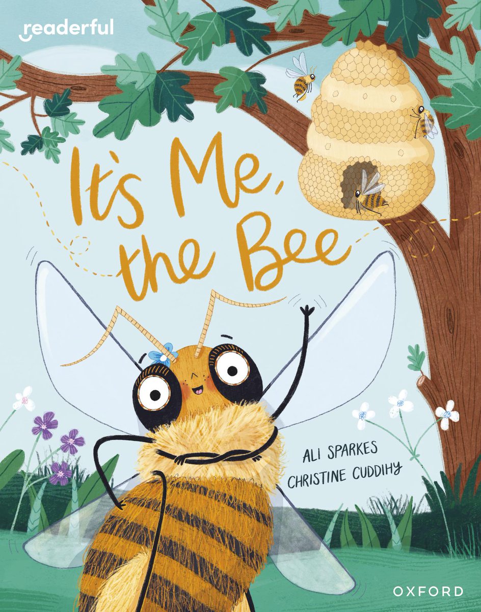 OUPPrimary's tweet image. Are your class buzzing to learn all about the fascinating life of bees? 🐝
It&apos;s Me, the Bee is a bee-autifully illustrated book for teachers to read aloud to pupils in Year 2/P3. Let Polly the honeybee show you around her hive!
👉 ow.ly/pPlO50SyJBf
#BeesNeedsWeek #Readerful