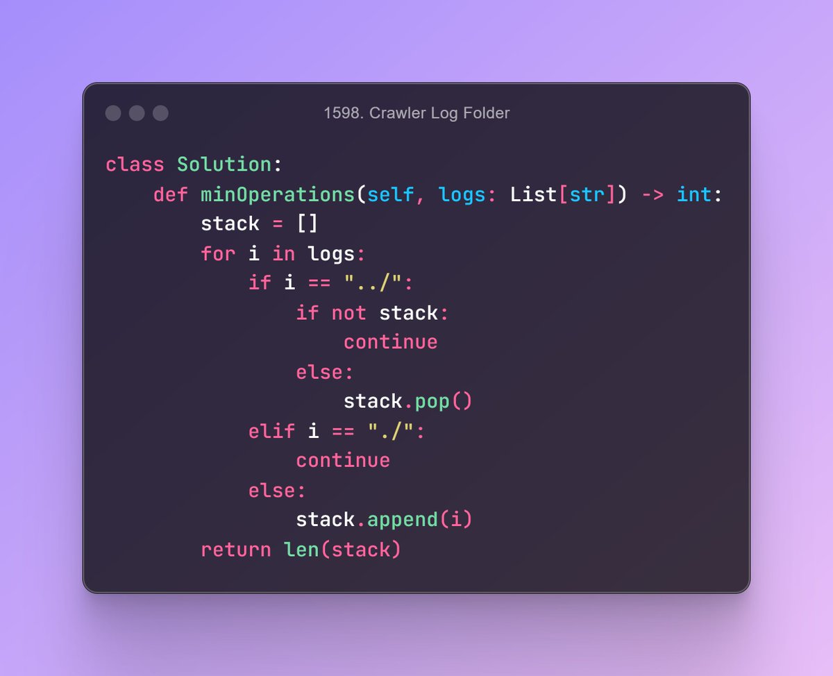 RamaKrishna1607's tweet photo. Just tackled another LeetCode problem! Feeling great about my progress and learning journey. Every challenge is a step forward in honing my skills. #LeetCode #CodingJourney #KeepLearning #ProblemSolving  #ProgrammingLife #ContinuousImprovement #SoftwareEngineering #Algorithm #DSA https://t.co/B2OsWgfALU