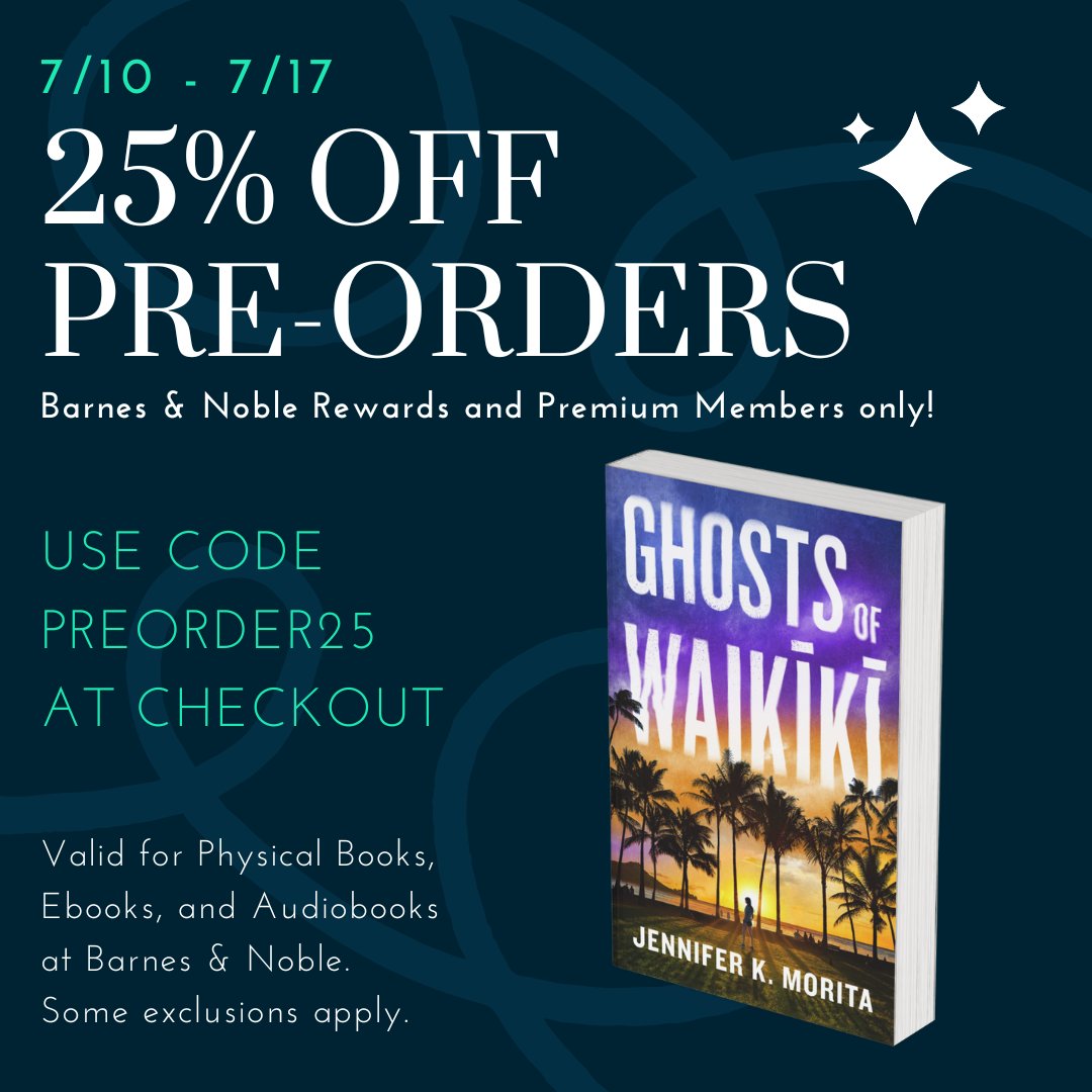 Jennifer K. Morita - order GHOSTS OF WAIKĪKĪ tweet media