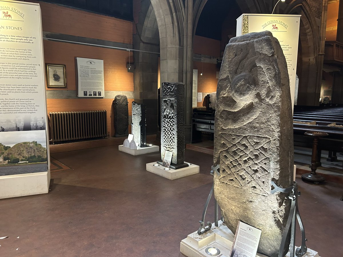 Jane_Arthur_'s tweet photo. Great morning meeting at @GovanStones about #learning #medieval #Glasgow #Govan #history #richlocallearningexperiences Planning to work together #curriculummaking #teachersubjectknowledge #archaeology @driscoll_s @RichfordSarah @EdISGlasgow @GlasgowHeritage @Doug_GCC 🪦⚔️🛡️ https://t.co/XMzUYLZopY