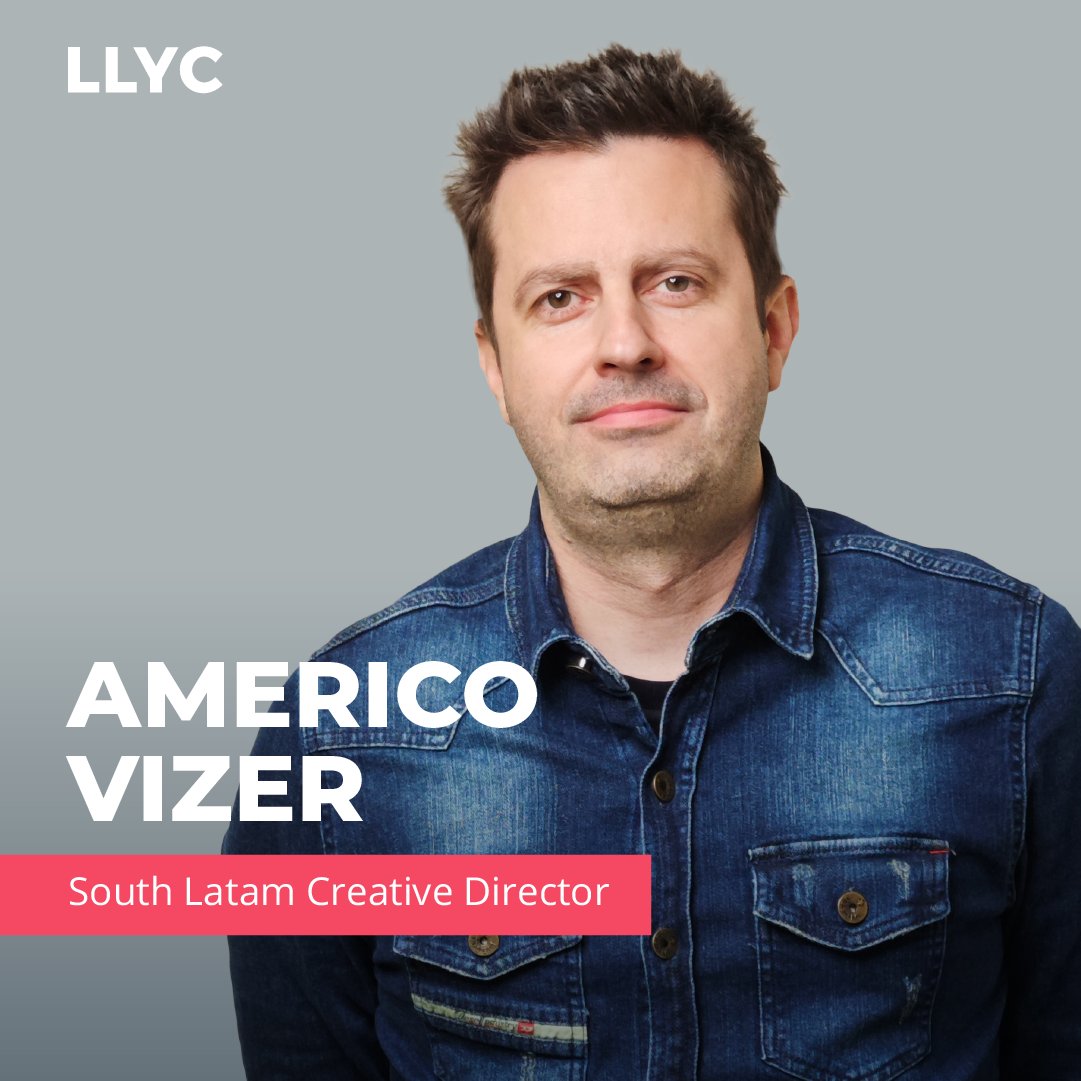 LLYC (@llyc_global) on Twitter photo 💡<a href="/AmericoVizer/">Americo Vizer</a> es el nuevo South Latam Creative Director. Con más de 18 años en el mercado publicitario brasileño, liderará la estrategia, ideación e implementación de las campañas creativas en todos los mercados de la región Latam Sur 👉🏻slink.com/llyc:americovi… 💡<a href="/AmericoVizer/">Americo Vizer</a> es el nuevo South Latam Creative Director. Con más de 18 años en el mercado publicitario brasileño, liderará la estrategia, ideación e implementación de las campañas creativas en todos los mercados de la región Latam Sur 👉🏻slink.com/llyc:americovi…