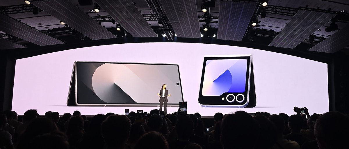 فولد 6 و فليب 6 نفس التسريبات السابقة وتركيز كبير عالذكاء الاصطناعي.

#GalaxyUnpacked