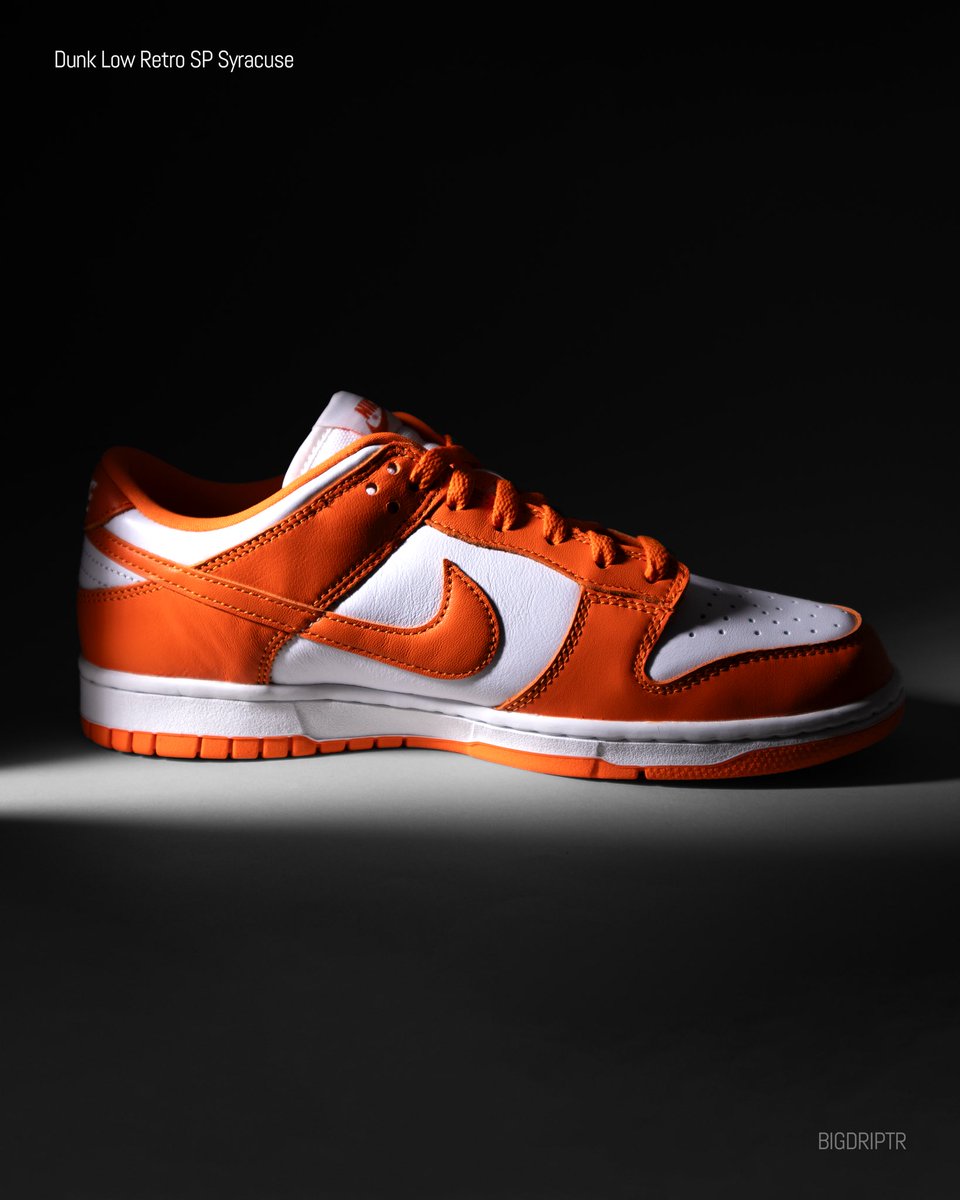 bigdriptr's tweet photo. Retro tarz, modern yorum ve canlı renkler: Dunk Low Retro SP Syracuse! 🧡✨

#DunkLow #Sneaker #SneakerHead https://t.co/pLXtPnYli0