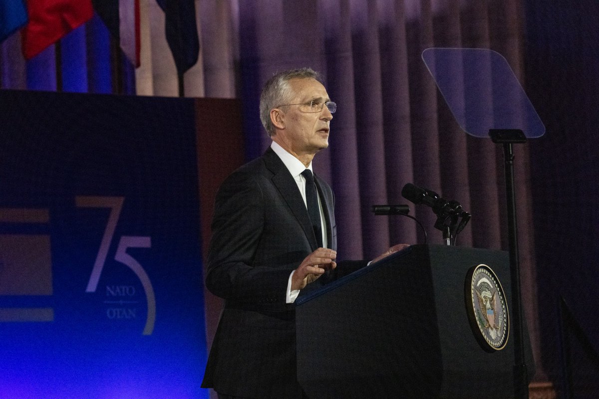 It is my honor to participate in the reception held on behalf of <a href="/POTUS/">President Donald J. Trump</a> Biden dedicated to the 75th anniversary of the #NATOSummit. I am glad that the flag of Georgia is represented in the alliance of strong partners.
