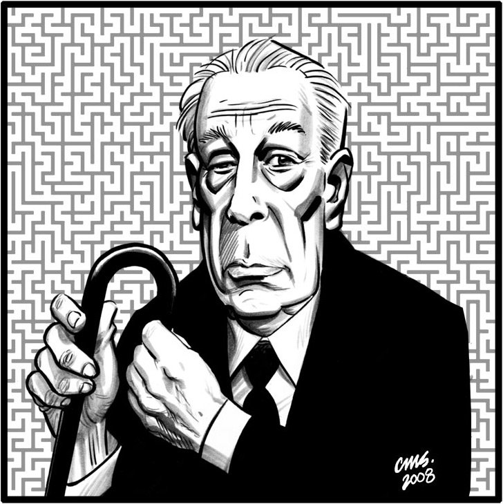 phalpern's tweet photo. 'El tiempo se bifurca perpetuamente hacia innumerables futuros.'

'Time  bifurcates perpetually into innumerable futures.'    

-Jorge Luis Borges https://t.co/QGUesT7mgM