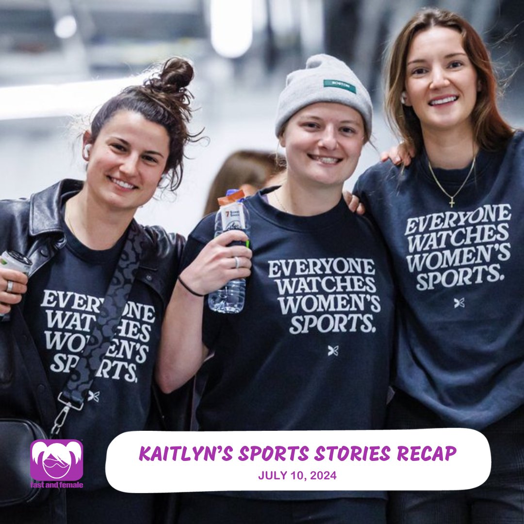 girlsforwardca's tweet photo. Projections show women athletes could win 60% of #TeamCanada's medals! 🇨🇦
Read about this and more in the latest edition of Kailyn’s Sports Stories Recap:
https://t.co/iXLCHhLkpA
#FastandFemale #WomensInSports https://t.co/J9jlj86W6v