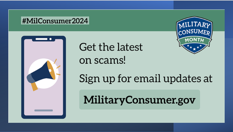 FinancialEdTX's tweet photo. July is Military Consumer Month! Visit https://t.co/nlAB3lYm5y for more info. https://t.co/3ZlrJsShSE