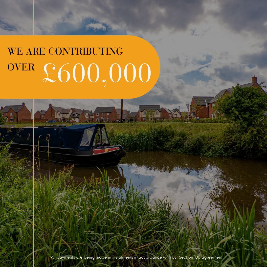 Over a staggering £600,000 will be contributed to the wider community during our creation of Acresford Park! This forms part of our agreement with Lichfield District Council and Staffordshire County Council. Read more about these contributions here: buff.ly/3VRbGqX