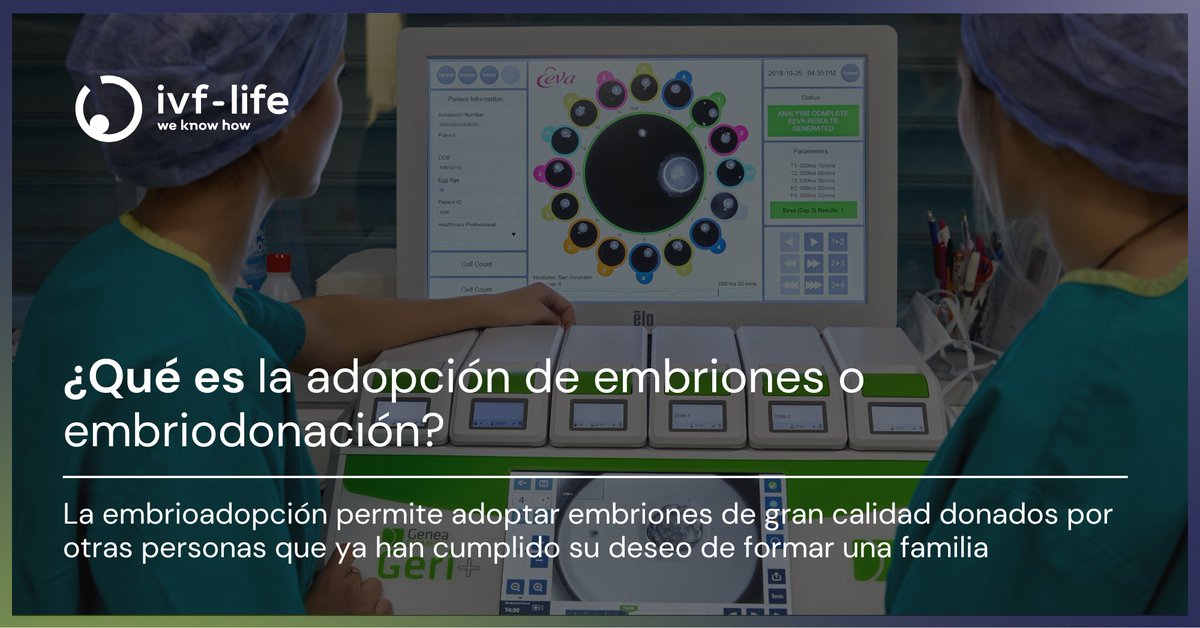 ivflife_'s tweet photo. La adopción de embriones es un tratamiento de fertilidad donde un embrión criopreservado es transferido al útero de una mujer receptora para el embarazo. Son embriones de gran calidad; provienen de personas que han cumplido su deseo de formar una familia. https://t.co/IgMGBPFhVU https://t.co/Itu5PuZduV