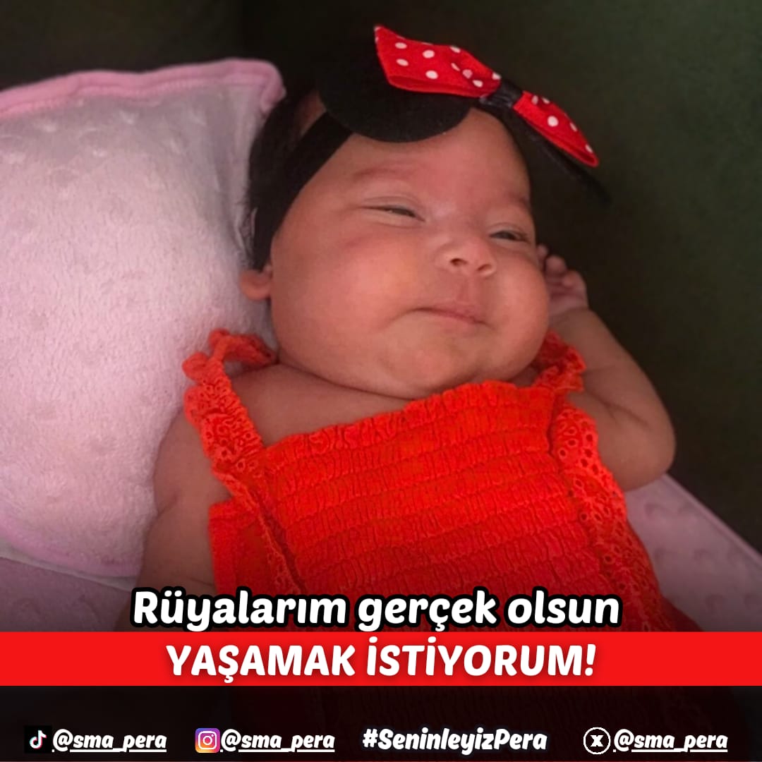 Lütfen sizlerde pera'ya desteklerinizi esirgemeyin🌸🍓

Pera SMA TIP 1 KAS HASTASI ve bu hastalığın tek detavisi yurt dışındaki ZOLGENSMA ilacı 🌸🍓

🌸Ben seninle güçlüyüm🌸
🤜🤛Pera seninle güçlü🤜🤛
#seninleyizpera 🍓
#smadegilperakazanacak🍓