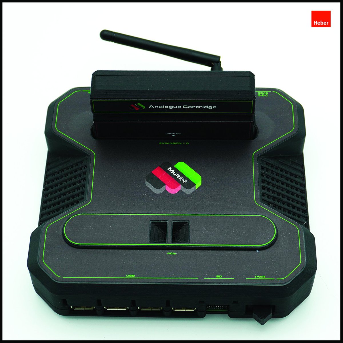 Heber_Limited's tweet photo. Heber’s newest console, the MultiPi, is now available for pre-order. It has been created for those who want to use the vast range of retro gaming emulation software available for the Raspberry Pi eco-system. For more information visit - https://t.co/MCupInMVZH https://t.co/GAYi7CEGc1