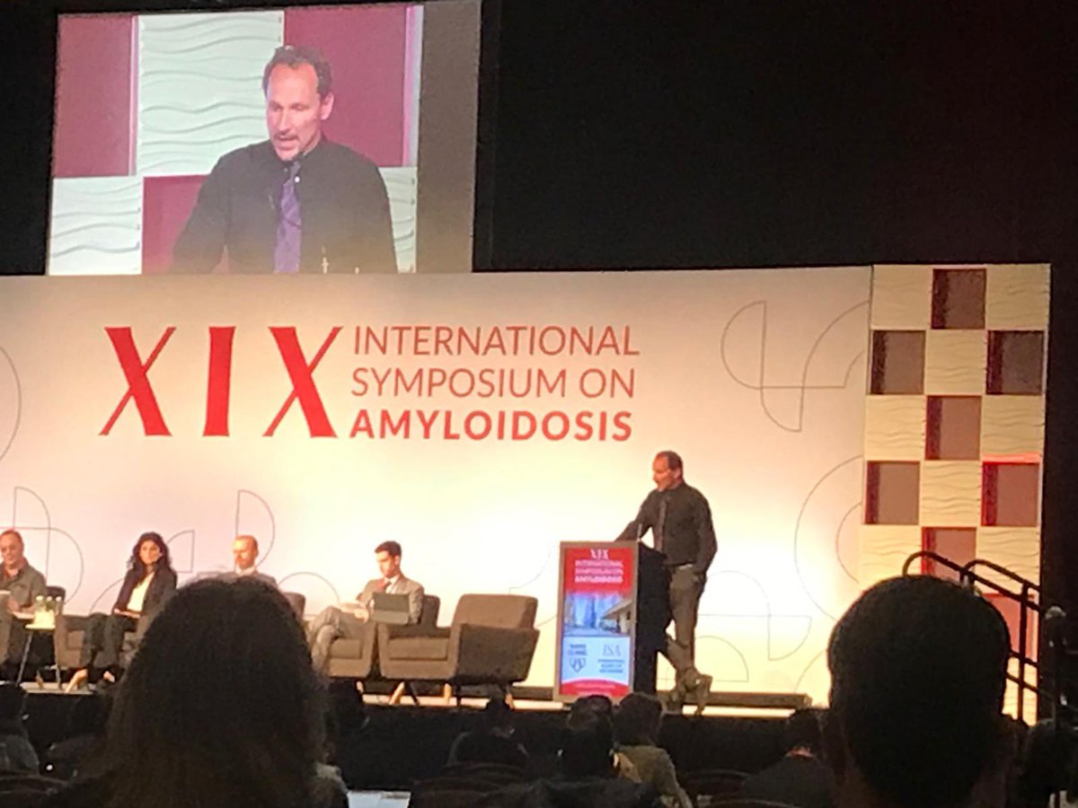 The BioPIC team <a href="/CRIBL_Lab/">CRIBL Lab</a> was out in force at the #ISA_2024. 

Arnaud Jaccard, <a href="/RousselMurielle/">Murielle Roussel</a> and Christophe Sirac were invited to give plenary lectures on AL #amyloidosis.

🤝 Great opportunity to discuss and initiate collaborations!

<a href="/ISA_Amyloidosis/">The International Society Of Amyloidosis</a> <a href="/MayoAmyloid/">Mayo Amyloid</a>