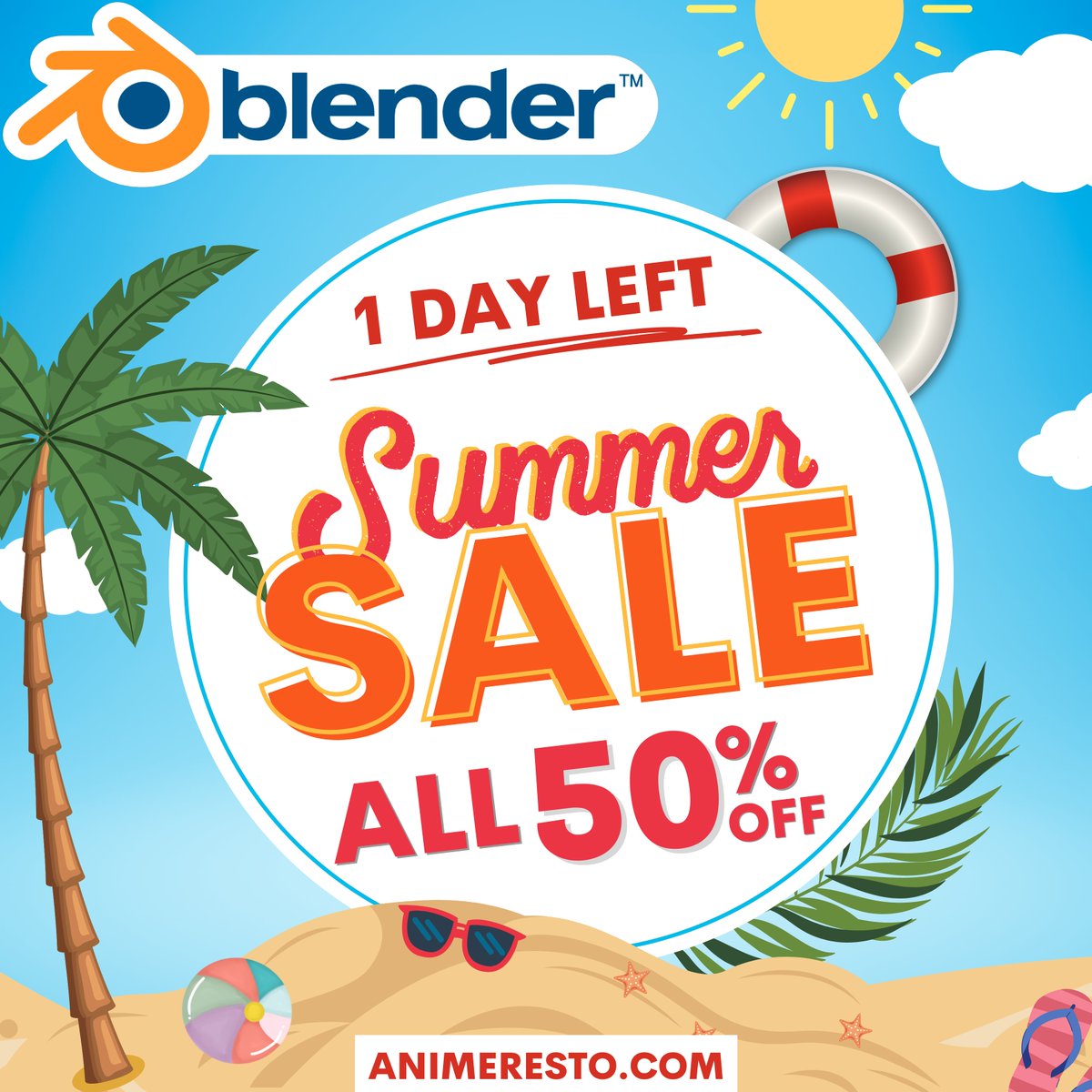 TadayoshiCG's tweet image. Summer Sale is 1 day more to go! Check it out at: animeresto.com
New free courses and project files in the Bundle coming soon!