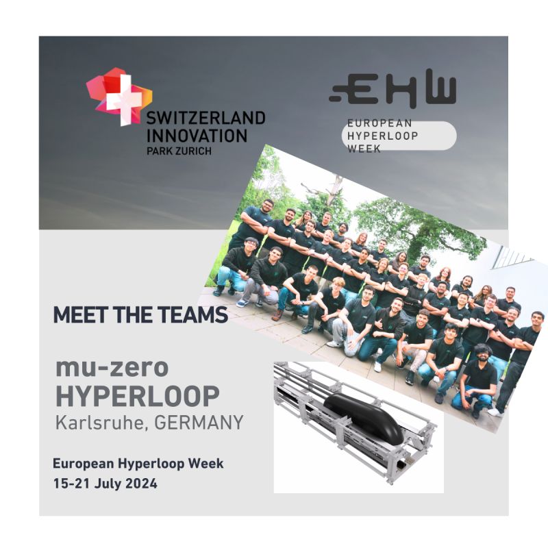 innopark_zh's tweet image. 🌀🚇 MEET THE TEAMS: mu-zero HYPERLOOP 🌐Germany🌐

🗨️&quot;Our team is thrilled to witness the diverse contributions to the Hyperloop technology at EHW. The expert talks will enlighten us on how #HyperloopTechnology can be industrially integrated to connect cities&quot;.