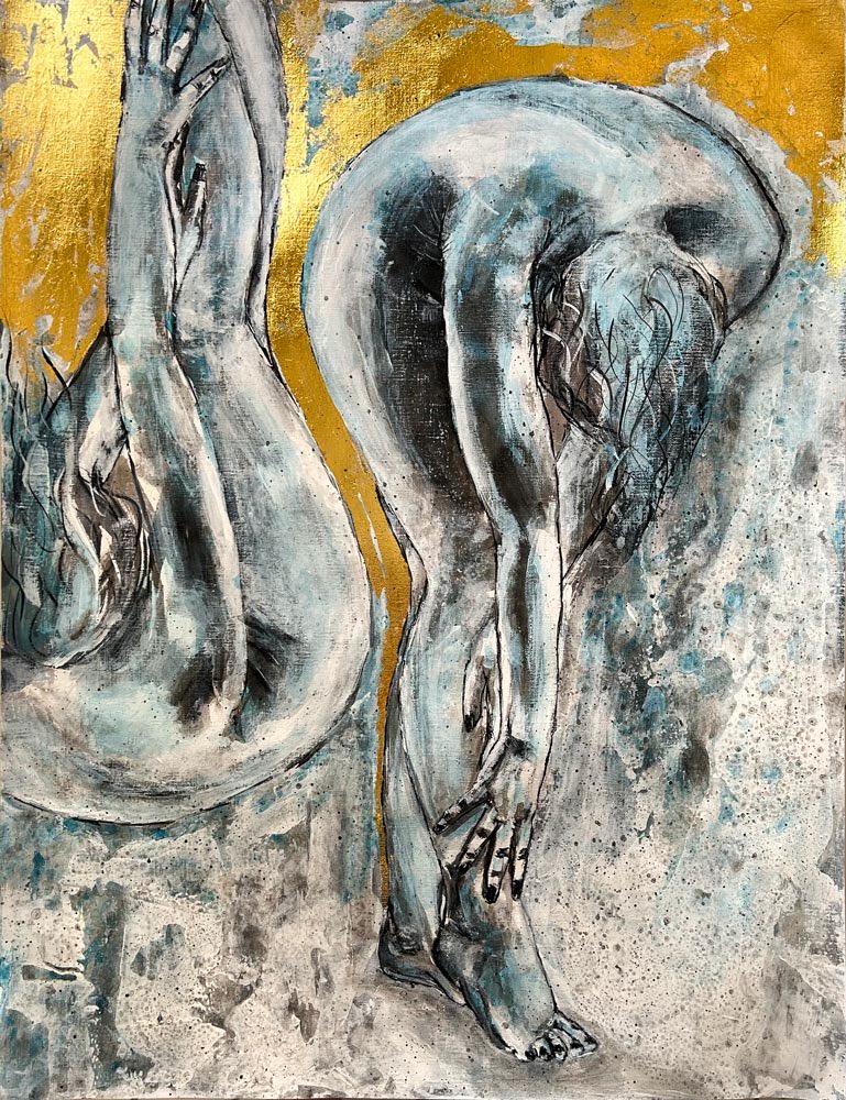 GEMINI ♊️ 

#Acrylicpainting on paper / 50X65CM

stellart.net/product/gemini…