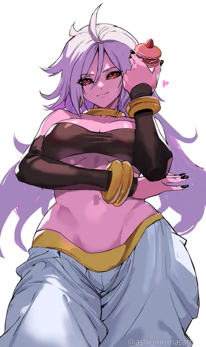 【DBFZ】昨日視聴した対抗戦が面白すぎたので魔人21号ちゃん加筆再掲21号ほんっと可愛い#ドラゴンボールファイターズ#DBZ 