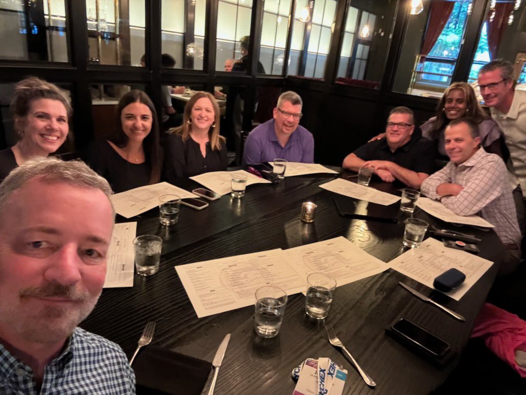 BobDoyle_MICPA's tweet photo. #INTCHG24 started strong with a reception last night followed by a fun dinner with the @MichiganCPAs team at Butcher &amp; the Boar. Excited for day 2 https://t.co/FRbVr9IuKO