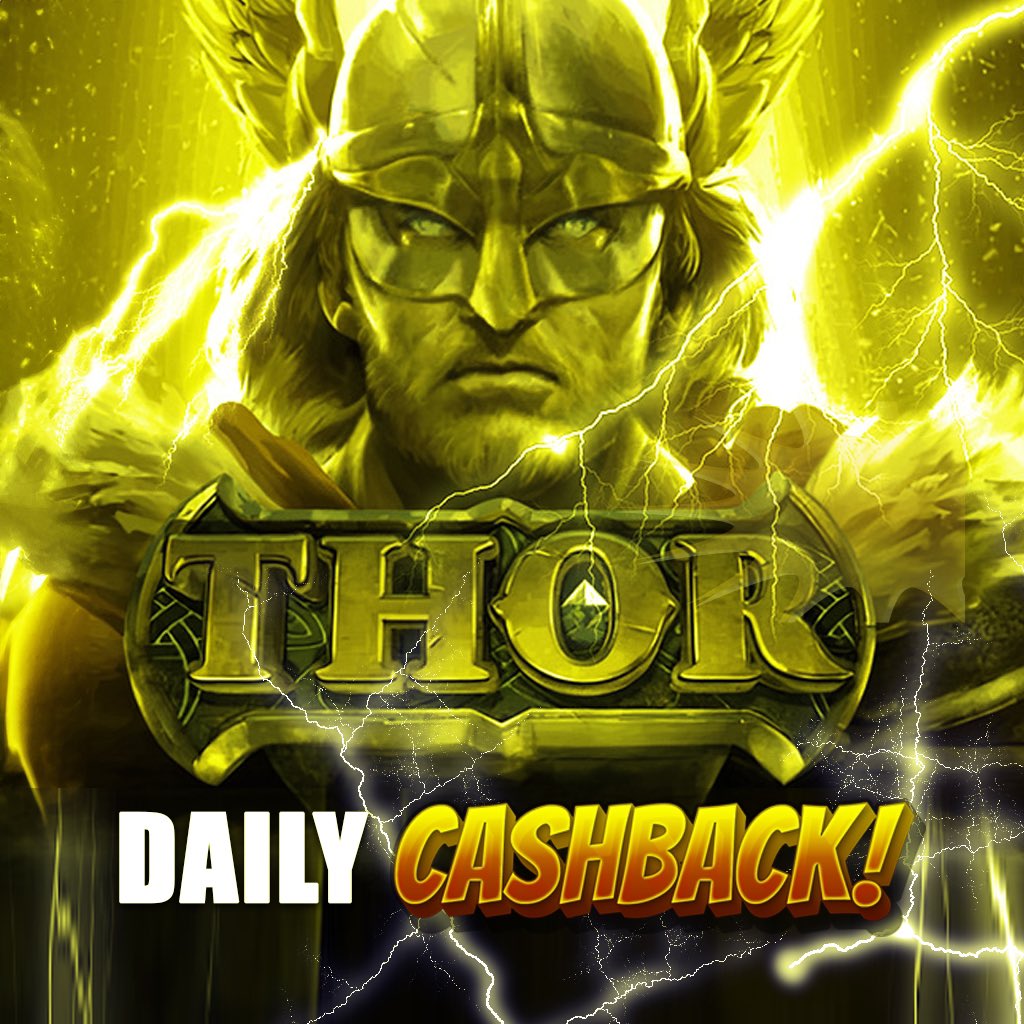 ThorCasino's tweet photo. Join Thor Casinoโs Daily Cashback promotion and turn your bets into real money! ๐ฐ Place your bets on your favorite slot games and collect cash points. ๐ฐ
Want to know how to claim your cashback? Head to our website for all the details! ๐๐ต
#ThorCasino #DailyCashback #SpinAndWin #RealMoney #CasinoBonus #GamblingLife