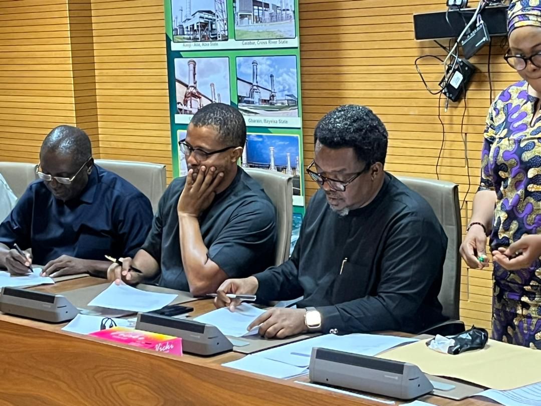 ndphconline's tweet photo. In line with @ndphconline commitment to delivering reliable and cost-effective electricity to industries, a Power Purchase Agreement was signed with Electric Utilities Nigeria Limited (EUL) to sell 225 MW of electric power from our Olorunsogo Generation Company.
#NDPHCONLINE https://t.co/oR34ivPzbO