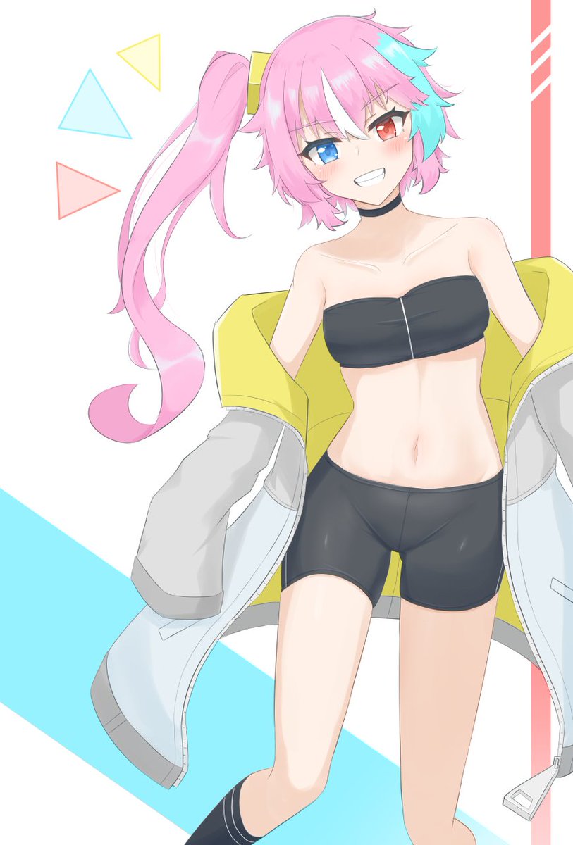 StellaXXX0's tweet photo. 描く度にサイドテールがどんどん長くなるヴィーヴィー
でかいジャケット好きなんですよね
#oc https://t.co/zcJppjLHRJ