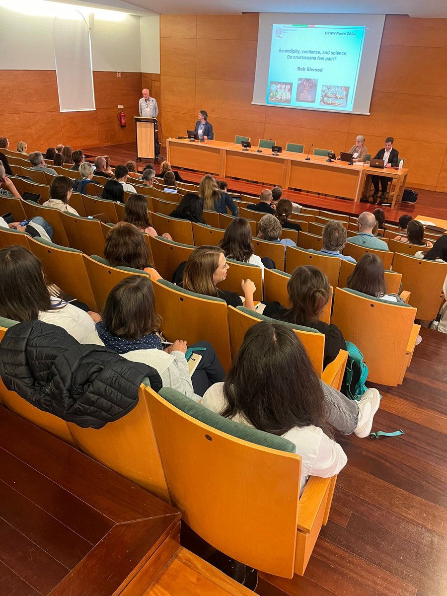 UFAW Medal for ‘Outstanding Contribution to Animal Welfare Science’ winner, Professor Robert Elwood, presents: Serendipity, sentience, and science: do crustaceans feel pain?

#UFAW2024