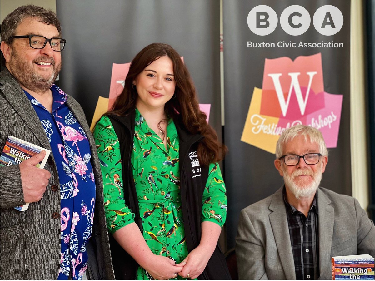 Our resident bookworms, Simon &amp; Leah from #BCA, had a brilliant morning at the <a href="/BuxtonFestival/">Buxton International Festival</a>! They attended a fascinating talk by Christopher Somerville on his book "Walking the Bones of Britain," an event proudly sponsored by BCA.