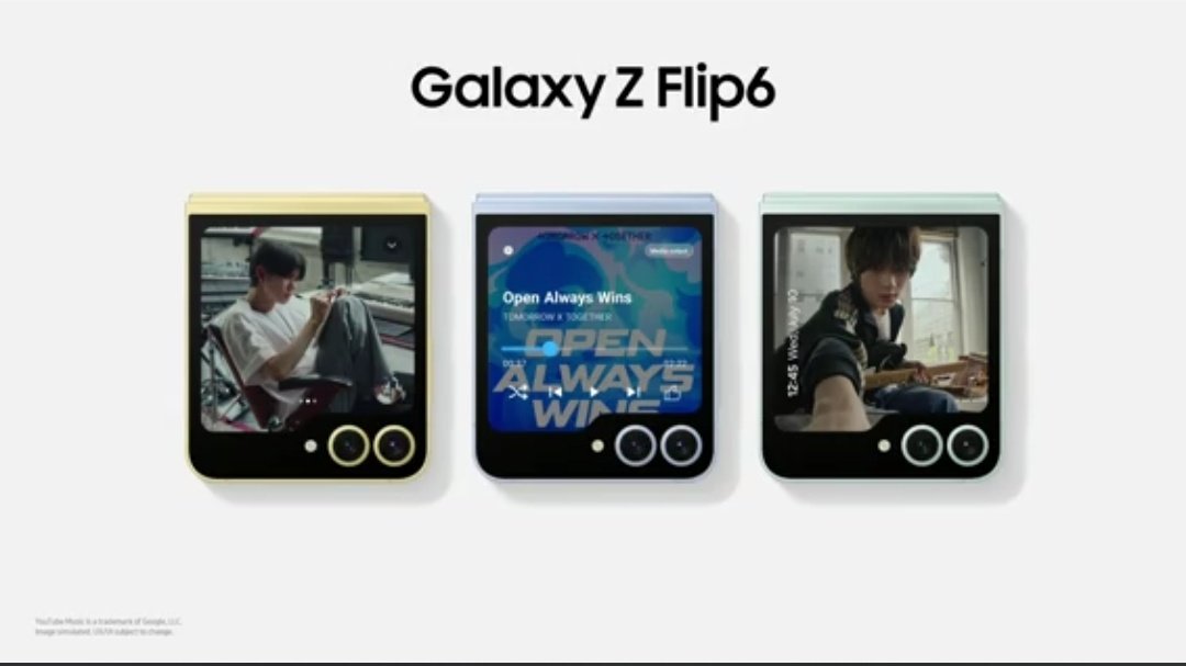 TXTCHART_KR's tweet photo. SAMSUNG X TOGETHER
#GalaxyxTXT #SamsungUnpacked   
#TOMORROW_X_TOGETHER
@TXT_members @TXT_bighit https://t.co/tKMfB33LqC