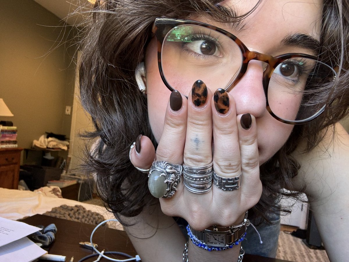 harborism's tweet photo. i was extremely drunk last night and forgot to post BUT here’s my charmed for charm LMAO #CharmingWeek @clairoshq https://t.co/HwnopGeFQ6
