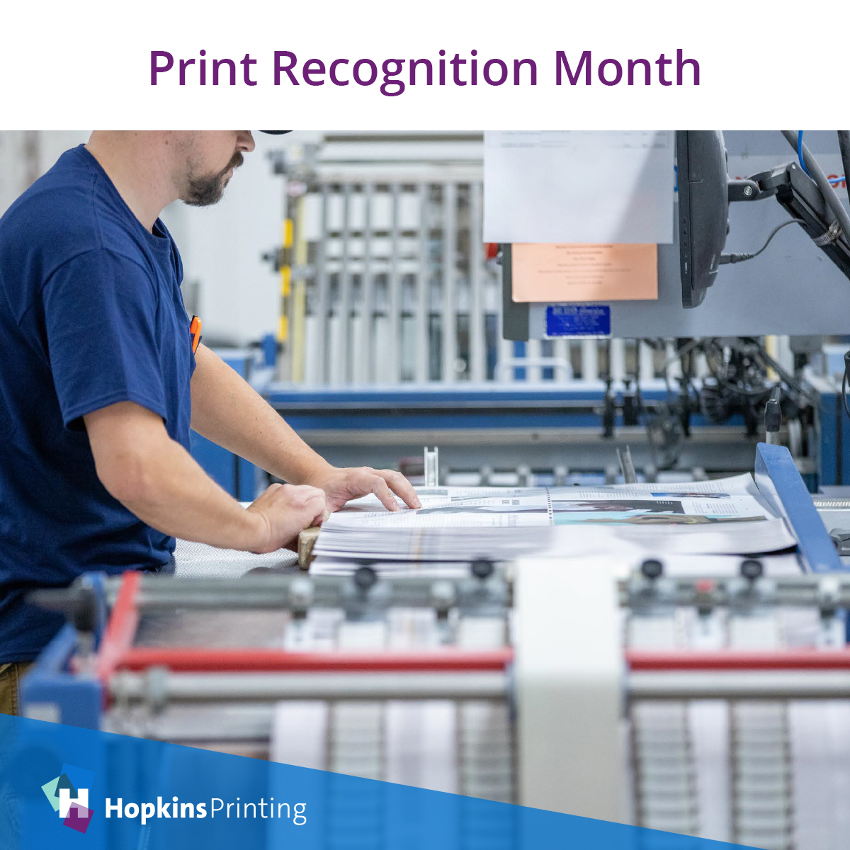 Let's recognize the craftsmanship and dedication behind print production. Happy Print Recognition Month!

#HopkinsPrinting #PrintRecognitionMonth