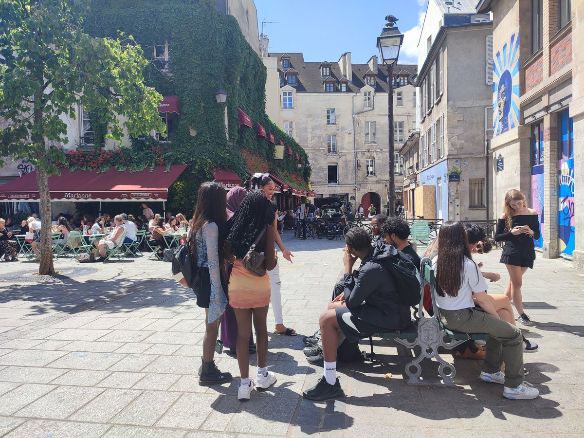 DGS_MFL's tweet photo. J3: découverte de Notre-Dame de Paris, de l'île St Louis et du Marais avant de prendre un Bateau Parisien https://t.co/hGG4hLCNQJ