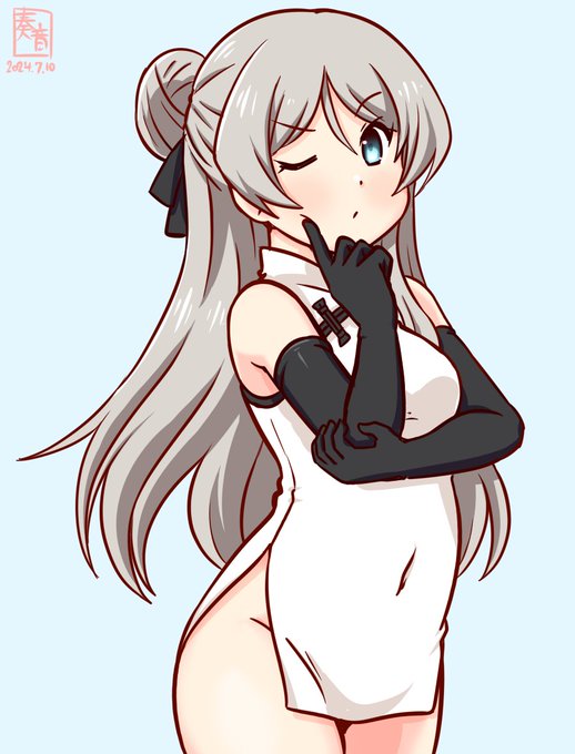 「…わかってる!!任せて!もう覚えたの!!!」

#艦これ版真剣お絵描き60分一本勝負_20240710
#ジャヴェリン 