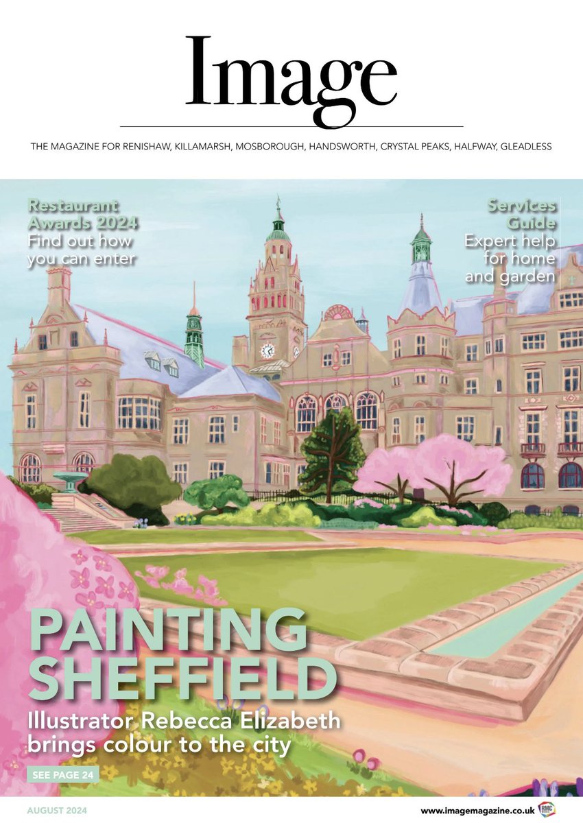 August 2024 issue of Image Magazine is out NOW 🎉
Painting Sheffield... illustrator Rebecca Elizabeth brings colour to the city, services guide and Restaurant Awards 2024
Plus our usual articles on fashion, beauty, home &amp; garden, motoring and more
Read now
rmcmedia.co.uk/magazines/imag…