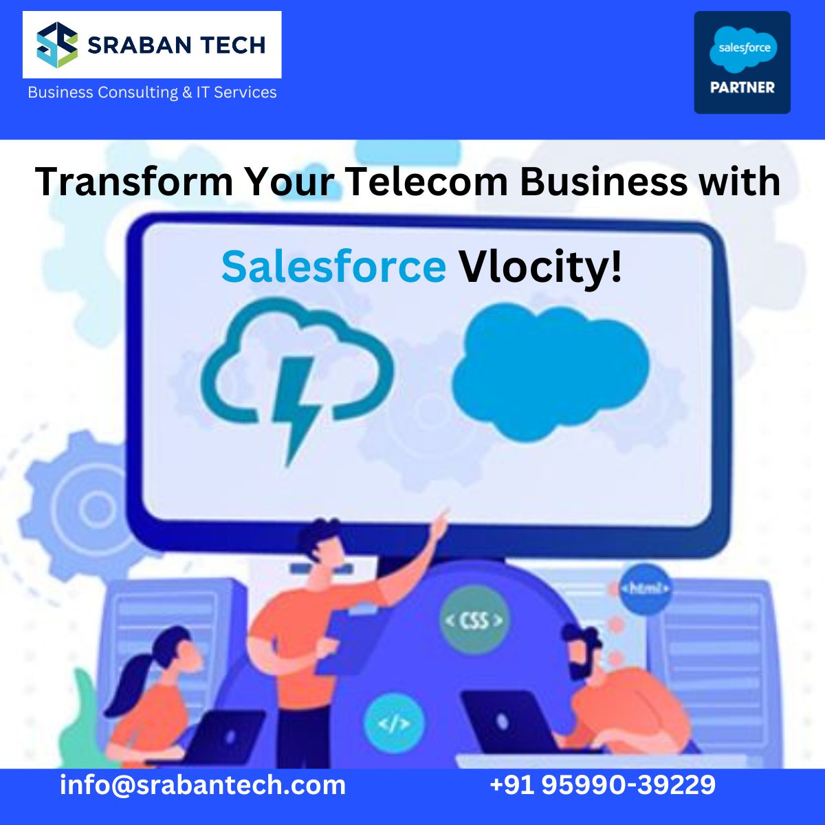 SrabanTech's tweet image. 📶 Transform Your Telecom Business with #SalesforceVlocity! 🚀 Ready to revolutionize your #telecom operations? Discover the power of #Salesforce Vlocity today! 🌐 lnkd.in/gkSZMXij