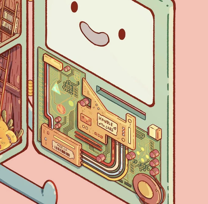 old Adventure Time art  