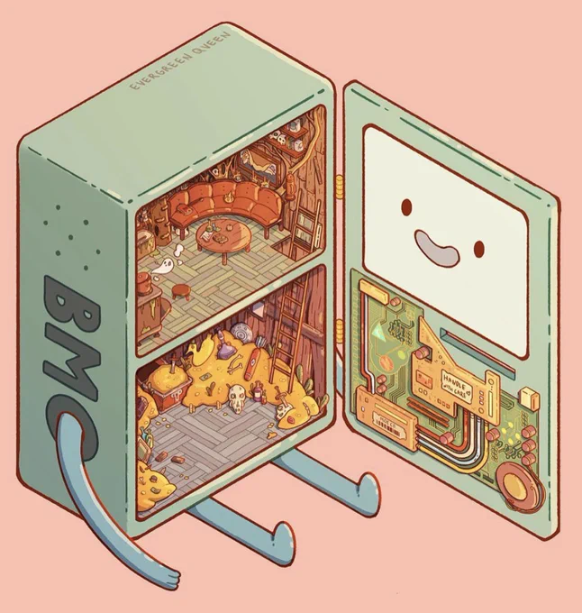 old Adventure Time art  
