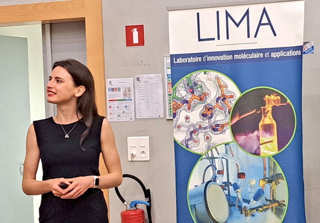 2nd (&amp; last) oral communication session <a href="/LIMA_UMR7042/">LIMA</a> spring day 2024 with great talks by <a href="/KiprovaNatalia/">Natalia Kiprova</a> <a href="/compaingroup/">SYBIO</a> , Malik Sebbat <a href="/CrhiTeam/">CRHI-Team</a> , Ludivine De Nardin  CMP group &amp; Maria Hruzd OMCat. Team.