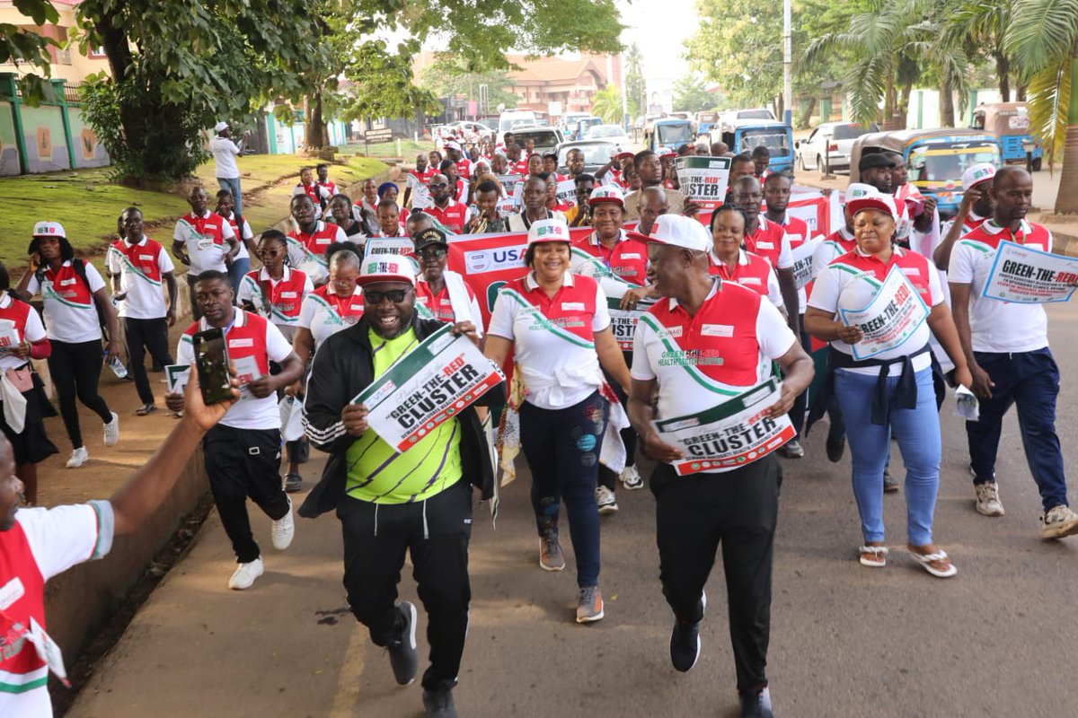 NigeriaScale's tweet photo. Advocates in Ebonyi State call for better health funding,  Green the Red cluster led a road walk campaign in Abakaliki urging increased budget allocation and timely release of funds for the health sector. 
#NigeriaSCALE #Budgetrelease #Budgetallocation #Makingitpossible https://t.co/a3862Modjd