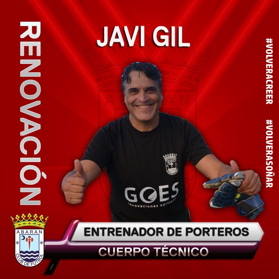 Abaran_cf's tweet photo. 🔴OFICIAL⚫️

Javi Gil renueva su compromiso con el club una temporada más.

Nuestro gran preparador de porteros seguirá ligado al cuerpo técnico del Abarán CF otro año más.

#VamosAbaran #Volveracreer #Volverasoñar https://t.co/qRE6Wxi3JB