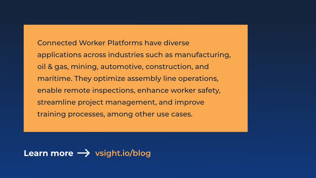 New blog post alert! 📣 All about Connected Worker Platform 🤓 Click to read and learn more ➡️ hubs.la/Q02G0r2P0 

#ConnectedWorker #WorkOrder #Workflow #Training #RemoteAssistance #KnowledgeCenter #IndustrialInnovation #DigitalTransformation